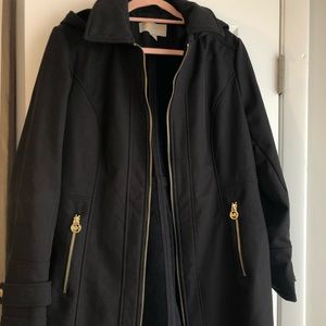 Michael Kors lined rain coat